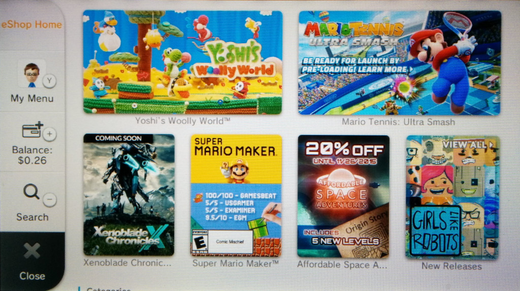 Wii U eShop